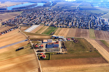 Vegetable cultivation by Topfresh Verwaltungs GmbH in Otterstadt in the state Rhineland-Palatinate, Germany