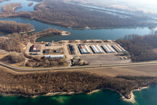 Reffenthal water training area in Speyer in the state Rhineland-Palatinate, Germany