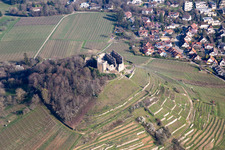 Staufen Castle Ruins in Staufen im Breisgau in the state Baden-Wuerttemberg, Germany