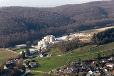Knauf Marmorit quarry in Bollschweil in the state Baden-Wuerttemberg, Germany