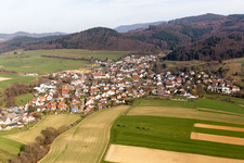 Village - view on the edge of the black-forest in Soelden in the state Baden-Wurttemberg, Germany
