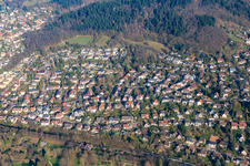 Fillibachstr in the district Zähringen in Freiburg im Breisgau in the state Baden-Wuerttemberg, Germany