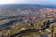 Outskirts residential in Endingen am Kaiserstuhl in the state Baden-Wurttemberg, Germany