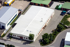 Am Gäxwald, Nunnemann printing house in Herxheim bei Landau in the state Rhineland-Palatinate, Germany