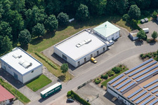 Am Gäxwald commercial area in Herxheim bei Landau in the state Rhineland-Palatinate, Germany