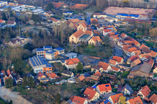 Primary school and gymnasium and festival hall Hördt in Hördt in the state Rhineland-Palatinate, Germany