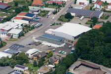 Industrial Area O, Am Gäxwald in Herxheim bei Landau in the state Rhineland-Palatinate, Germany
