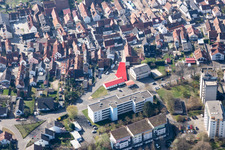 Office building of DRK-Rettungsdienst Suedpfalz GmbH in Kandel in the state Rhineland-Palatinate, Germany