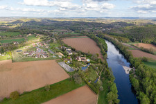 The Carsac Water Gardens in Carsac-Aillac in the state Dordogne, France