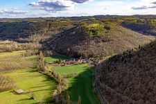 Céou Valley in Castelnaud-la-Chapelle in the state Dordogne, France