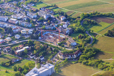 Construction site of Wohnpark Südliche Weinstraße GmbH in Bad Bergzabern in the state Rhineland-Palatinate, Germany