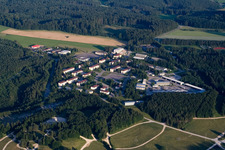 Former military training ground now Daimler Test Track in Immendingen in the state Baden-Wurttemberg, Germany