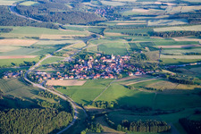 Village view in the district Mauenheim in Immendingen in the state Baden-Wuerttemberg, Germany