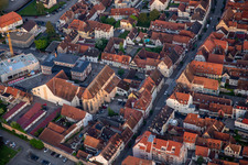 Wissembourg in the state Bas-Rhin, France out of the air