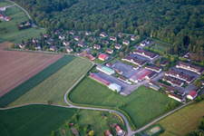 Drachenbronn-Birlenbach in the state Bas-Rhin, France out of the air