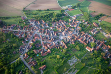 Village view in Hunspach in the state Bas-Rhin, France