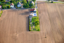 Salmbach in the state Bas-Rhin, France from a drone