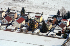 Wattstr in Freckenfeld in the state Rhineland-Palatinate, Germany out of the air