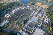 Daimler in Wörth am Rhein in the state Rhineland-Palatinate, Germany