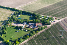 Aerial view of SV OG in Mutterstadt in the state Rhineland-Palatinate, Germany