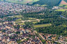 Castle Garden in Schwetzingen in the state Baden-Wuerttemberg, Germany