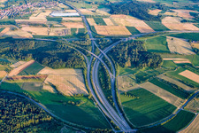 Hegau junction of the A98 and A81 in the district Beuren an der Aach in Singen in the state Baden-Wuerttemberg, Germany