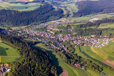 From the north in Glatten in the state Baden-Wuerttemberg, Germany