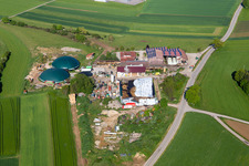 Biogas plant in Fluorn-Winzeln in the state Baden-Wuerttemberg, Germany