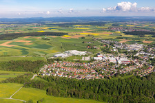 Building and production halls on the premises von Heckler & Koch in the district Lindenhof in Oberndorf am Neckar in the state Baden-Wurttemberg, Germany