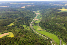 Neckar Valley in Sulz am Neckar in the state Baden-Wuerttemberg, Germany