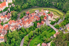 City hall in Haigerloch in the state Baden-Wuerttemberg, Germany