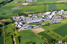 Truck stop on the A81 in Vöhringen in the state Baden-Wuerttemberg, Germany