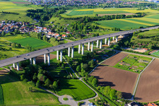 A81 Mühlbachtal Bridge in the district Renfrizhausen in Sulz am Neckar in the state Baden-Wuerttemberg, Germany