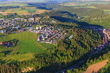 South Ring in Horb am Neckar in the state Baden-Wuerttemberg, Germany