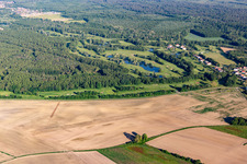 Aerial view of Golf Club Soufflenheim Baden-Baden in Soufflenheim in the state Bas-Rhin, France