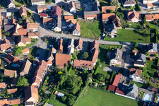 Forstfeld in the state Bas-Rhin, France seen from above