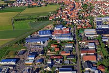 Im Gereut industrial estate with WWS Metallformen GmbH, HGGS LaserCUT GmbH & Co. KG in Hatzenbühl in the state Rhineland-Palatinate, Germany