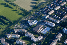 Badnerlandhalle in the district Neureut in Karlsruhe in the state Baden-Wuerttemberg, Germany