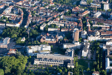 Höpfner Burghof in the district Oststadt in Karlsruhe in the state Baden-Wuerttemberg, Germany