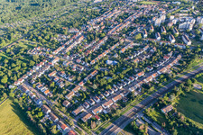 Hagsfeld in the district Rintheim in Karlsruhe in the state Baden-Wuerttemberg, Germany