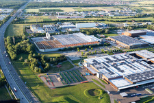 John Deere in Bruchsal in the state Baden-Wuerttemberg, Germany