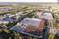 Company grounds and facilities of HANSA-HEEMANN AG in Bruchsal in the state Baden-Wurttemberg, Germany