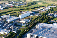 Galvanizing plant in Bruchsal in the state Baden-Wuerttemberg, Germany