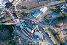Extension - new building - construction site on the factory premises SEW-EURODRIVE GmbH & Co KG in Graben-Neudorf in the state Baden-Wurttemberg, Germany