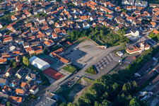 Drone image of Soufflenheim in the state Bas-Rhin, France