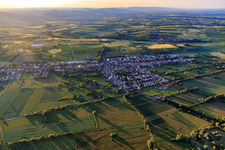 Aerial view of From the south in Steinfeld in the state Rhineland-Palatinate, Germany