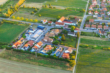 New development area Im kleinen Sand in Meckenheim in the state Rhineland-Palatinate, Germany