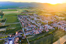 From the southeast in Meckenheim in the state Rhineland-Palatinate, Germany