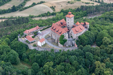 Castle of the fortress Wachsenburg in Amt Wachsenburg in the state Thuringia