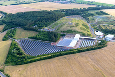 Waste service of the Gotha district in the district Wipperoda in Georgenthal in the state Thuringia, Germany